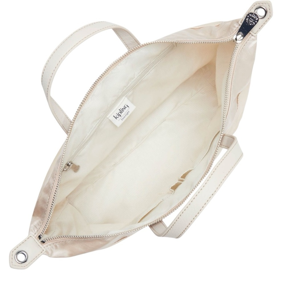 Kipling|Women’s Muze Plus Kala Mini Tote S Ivory Cloud Bl - Picture 3 of 12